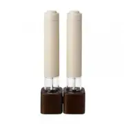 recolte Electric Salt Pepper Mill Mini RMM-1 recolte Salt Pepper Mil Cream White