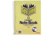 Spirax 596 5 Subject Notebook A4