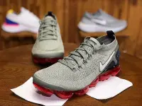 在飛比找Yahoo!奇摩拍賣優惠-NIKE AIR VAPORMAX FLYKNIT 灰紅 編