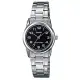 【CASIO】經典淑女時裝數字指針腕錶-黑面(LTP-V001D-1B)