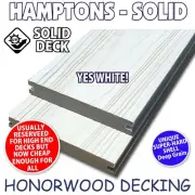 COMPOSITE DECKING - WHITE HAMPTONS 5400x138 x 23mm similar colour to Trex Deck