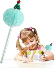 Christmas Pens | Multicolor Cartoon Gel Ink Pens -, Reindeer, Cute Ballpoint Pens for Kids, Women, Christmas Favors