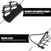 Car Accessories Envelope Style Trunk Cargo Net Storage Organizer Universal Black