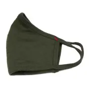 Marc Nelson Denim GRN4PCMN20 Reusable Face Mask w/ Ear Loops, Green - Pack 100