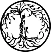 Metal Tree of Life - Mother with Children Metal Wall Art Hanging Sculptures, ...