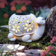 Solar Garden Outdoor Lights, Turtle Outdoor Statues Garden Decor, Solar Lante...
