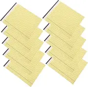 NUOBESTY Legal Size Notebooks 10 Pads of Lined Paper Business Memo Pads 80gsm Paper Perfect for Office and College