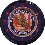 Yuengling & Son Pony Pottsville PA Beer Tray Wall Clock Maly Ale Man Cave