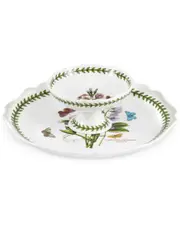 Portmeirion Botanic Garden 11.75in Chip & Dip Bowl
