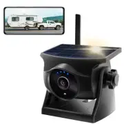 1080P Solar Wireless Backup Camera, Magnetic WiFi Hitching Camera, Night Visi...