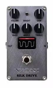 Compact effector for VOX electric guitar SILK DRIVE VE-SD Silk drive with vacuum