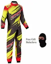GO KART RACING SUIT CIK FIA LEVEL2 KARTING SUIT WITH DIGITAL SUBLIMATION PRINT