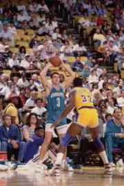 Rex Chapman Point Guard and Shooting Guard Charlotte Hornets and M- Old Photo