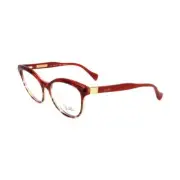 Emilio Pucci EP2696611 Women Cherry Red Optical Frame Acetate Cat Eyes Eyewear