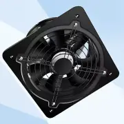 4" Exhaust Fan Ventilation Extractor Fan Wall-Mounted Square Blower