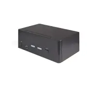 StarTech.com 2 Port Dual Monitor HDMI KVM Switch - 4K 60Hz Ultra HD HDR - Des...