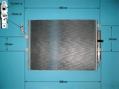 AutoAir Aircon Condenser 16-1983 For Land Rover Discovery III Lifetime Warranty