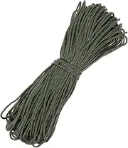 uxcell 2 mm 197FT Reflective Guyline Camping Paracord [1PCS] - Guy Lines Ultralight Thin Cord Rope 3 Strands Paracord Use for Camping Tents & Tarps & Hiking - [Dark Green]