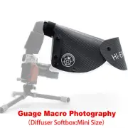 GUAGE Macro Photography Diffuser Kit Camera Flash Speedlite Softbox Mini Size