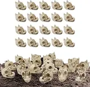 Rukjmqi Decorative Stones | Vase Filler Stones - 20X Polished Dragon Skull Design Accessories, Decoration Crafts for Garden Landscaping, Indoor Outdoor