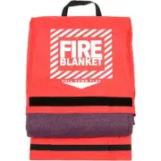 Acme United 21-650 Pac Kit Woolen Fire Blanket In Nylon Pouch, 21 650