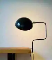 Desk Lamp in Black handmade light lamp