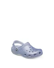 Crocs Unisex Classic Glitter Clogs - Little Kid