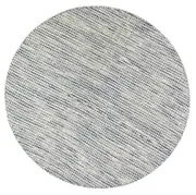 Majesty Blue Reversible Wool Round Rug