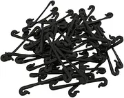 Kisangel Plastic Vine Ties 50 Pcs Plant Ties for Vines Garden Clips Fixed Lashing Hooks