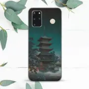 Night Japanese Temple Kyoto Moon Case For Samsung Note 20 S20 S21 S22 S23 S24 FE