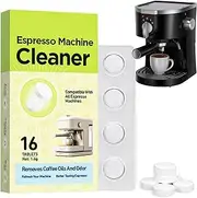 Coffee Machine Cleaning Tablets | Coffee Machine Cleaner Descaler Tablets,Safe & Effective Descaling Tablets for All Coffee Machine