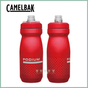 【CAMELBAK】620ml Podium 噴射水瓶(Camelbak / 最佳補水 / 自行車水壺)