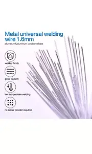 50Pcs 1.6mm Metal Universal Welding Wire easy to use Flux Core Welding Wire
