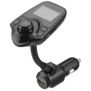 ONN Wireless FM Bluetooth Transmitter Wireless Audio Adapter for Electronics