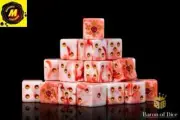 Sisters of Battle, Fleur De Lis, Bloody Rose, SQUARE, 16mm - #BOD636 - #BOD63...