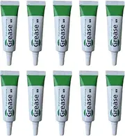 10PCS Car Silicone Grease, Anti-Rust Spark Plug Lithium Grease, Long-Lasting Automotive Insulating Lubricant Tube, Anti-Wear, for Electronics, Battery Terminals, Cars & Accessories