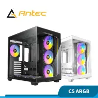 在飛比找蝦皮商城優惠-Antec 安鈦克 C5 ARGB 海景房 背插式 電腦機殼