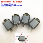 4PCS Mini 130 Motor 3V 14500RPM High Speed Motor DIY RC Racing car Toy 4WD Car