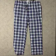 Vineyard Vines Men’s Flannel Pajama PJ’s Lounge Pants Blue Green Plaid XL NWT