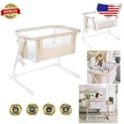 Organic Cotton Beside Me Dreamer Bassinet: Adjustable Bedside Sleeper Innovation