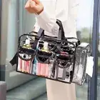 Pockets with Should Straps Cosmetics Bag Clear Bag Travel Bag Makeup Bag