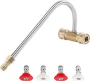 Pressure Washer Gutter Cleaner Attachment 4000 PSI Gutter Cleaning for Power New