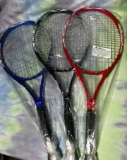 MGTB Tennis Racquet￼ - Black , Blue And Red SET OF 15pcs Each Come With Bag. New