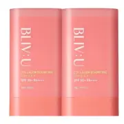 2X BLIV:U Collagen Bouncing Suncare Make Up Sunstick SPF 50+ PA++++ 19g Korean