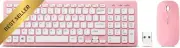 Wireless Keyboard & Mouse Combo 2.4GHz Ultra-Thin Quiet for PC Laptop