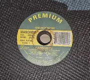 5x Premium reinforced cutting masonary 230mm bore 22rpm, max 6500 carbonite