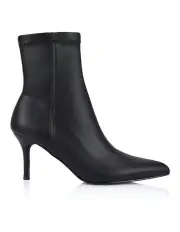 [VERALI] Bella Stretch Ankle Boots in Black