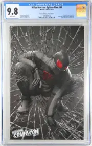MILES MORALES: SPIDER-MAN #30 (GRASSETTI EXCLUSIVE B&W CONVENTION) CGC 9.8 NM/M