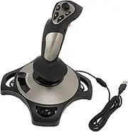 Flight Simulator Control, Flightstick, PC Joystick with Vibration Control, Throttle for Win 7 8 10 11, Computer, Laptop