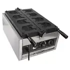 Commercial Waffle Maker Non Stick 8 Mould Bulldog Fun Shape Dual Side